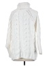 Moon & Madison 100% Polyester White Turtleneck Sweater Size XS - photo 2