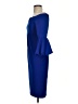 Eliza J Blue Cocktail Dress Size 4 - photo 5