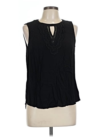 Pale Sky Sleeveless Blouse (view 1)