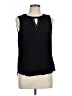 Pale Sky 100% Rayon Black Sleeveless Blouse Size L - photo 1
