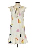 Entro Graphic Ivory Casual Dress Size S - photo 2
