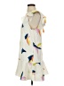 Entro Graphic Ivory Casual Dress Size S - photo 5