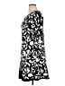 Nine West Graphic Black Casual Dress Size XL - photo 5