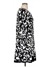 Nine West Graphic Black Casual Dress Size XL - photo 4