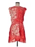 Next Paisley Red Cocktail Dress Size 8 - photo 1