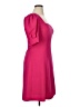 Eliza J 100% Polyester Solid Pink Cocktail Dress Size 14 - photo 4