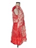Next Paisley Red Cocktail Dress Size 8 - photo 4