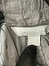 Athleta 100% Linen Chevron-herringbone Gray Linen Pants Size 10 - photo 4