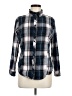 Great Northwest Indigo Plaid Blue Long Sleeve Button-Down Shirt Size M - photo 1