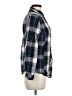 Great Northwest Indigo Plaid Blue Long Sleeve Button-Down Shirt Size M - photo 4