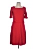 Talbots Red Casual Dress Size 10 - photo 1