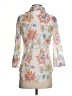 Cino 100% Cotton Floral White 3/4 Sleeve Blouse Size XS - photo 2