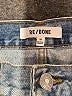 RE/DONE 100% Organic Cotton Hearts Blue Jeans Size 29 waist - photo 6
