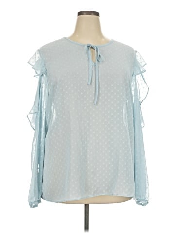 Libby Edelman Long Sleeve Blouse (view 1)