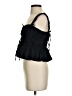 Moon River Black Sleeveless Blouse Size S - photo 5