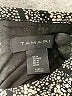 Tahari Graphic Silver Cocktail Dress Size M - photo 7