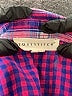 Lovestitch Plaid Pink Long Sleeve Button-Down Shirt Size L - photo 7