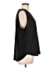 Ann Taylor Black Sleeveless Blouse Size L - photo 4