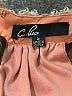 C. Luce 100% Polyester Solid Tan Cocktail Dress Size S - photo 7