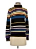 Joseph A. Stripes Black Turtleneck Sweater Size S - photo 1