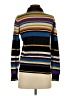 Joseph A. Stripes Black Turtleneck Sweater Size S - photo 2