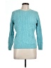 Kim Rogers 100% Cotton Teal Pullover Sweater Size L - photo 1