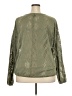 Daytrip Metallic Green Pullover Sweater Size XXL - photo 2