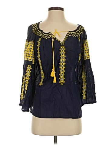 Calypso St. Barth 3/4 Sleeve Blouse (view 1)