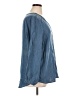 Christopher & Banks 100% Lyocell Blue 3/4 Sleeve Blouse Size XL - photo 4
