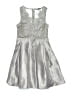 Soieblu Metallic Silver Cocktail Dress Size S - photo 1