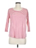 Freebird 100% Rayon Red 3/4 Sleeve Top Size M - photo 1