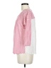 Freebird 100% Rayon Red 3/4 Sleeve Top Size M - photo 5