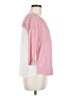 Freebird 100% Rayon Red 3/4 Sleeve Top Size M - photo 4