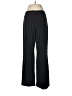 Larry Levine Stripes Black Dress Pants Size 8 - photo 1