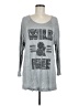 Freebird 100% Rayon Gray Long Sleeve Top Size M - photo 1