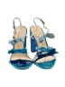 J.Crew Color Block Blue Sandals Size 9 - photo 2