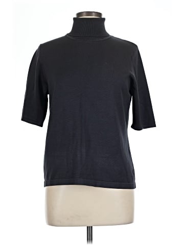 Doncaster Collection Silk Pullover Sweater (view 1)