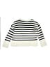 Gap Kids 100% Cotton Stripes Ivory Pullover Sweater Size L (kids) - photo 2