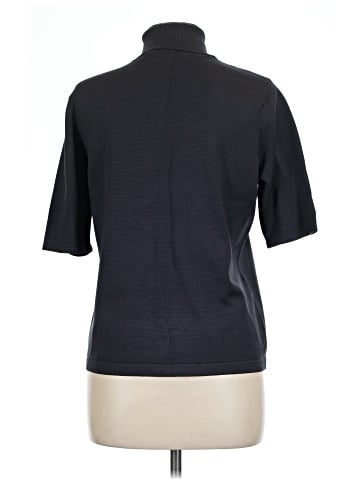 Doncaster Collection Silk Pullover Sweater (view 2)
