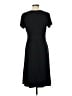 L.L.Bean Solid Black Casual Dress Size M - photo 2
