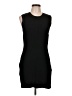 Theory Solid Black Cocktail Dress Size L - photo 1
