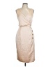 Reiss 100% Polyester Tan Cocktail Dress Size 10 - photo 1