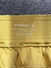 wonderly Solid Yellow Athletic Shorts Size S - photo 3