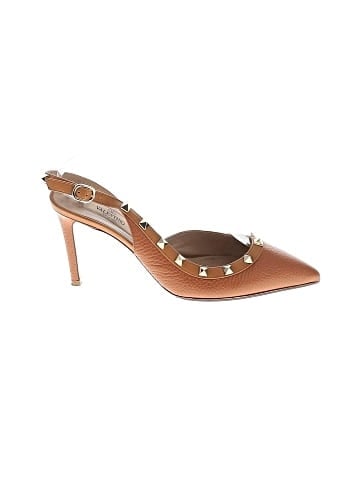 Valentino Garavani Rockstud Slingback Pumps (view 1)