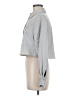Zara Metallic Gray Long Sleeve Blouse Size M - photo 5