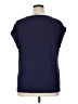 Valerie Stevens 100% Polyester Teal Short Sleeve Blouse Size XL - photo 2