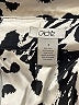 Cache Animal Print Ivory Short Sleeve Silk Top Size S - photo 7