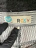 Roxy Stripes Gray Shorts Size 3 - photo 3