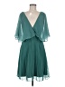ASOS 100% Polyester Teal Cocktail Dress Size 6 - photo 1