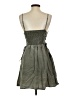 Express Solid Green Casual Dress Size S - photo 2